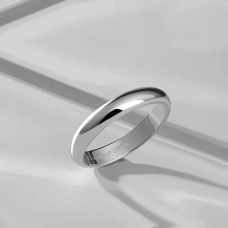 Elegant and Charming S925 Silver Wedding Band Ring DailySale