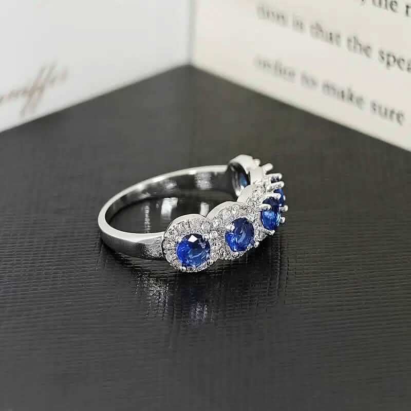 Elegant Copper Ring with Synthetic Cubic Zirconia DailySale