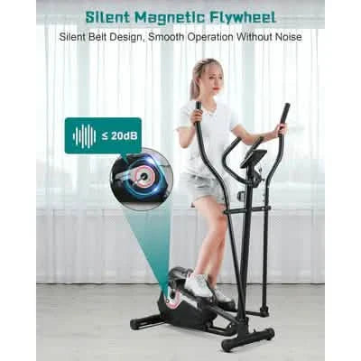 Elliptical Exercise Machine Cross Trainer for Home Use Up to 220 lbs DailySale