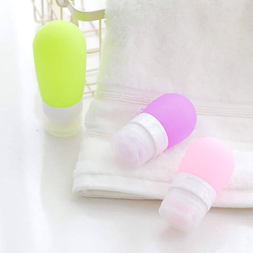 Empty Silicone Portable Travel Packing Press Bottle DailySale