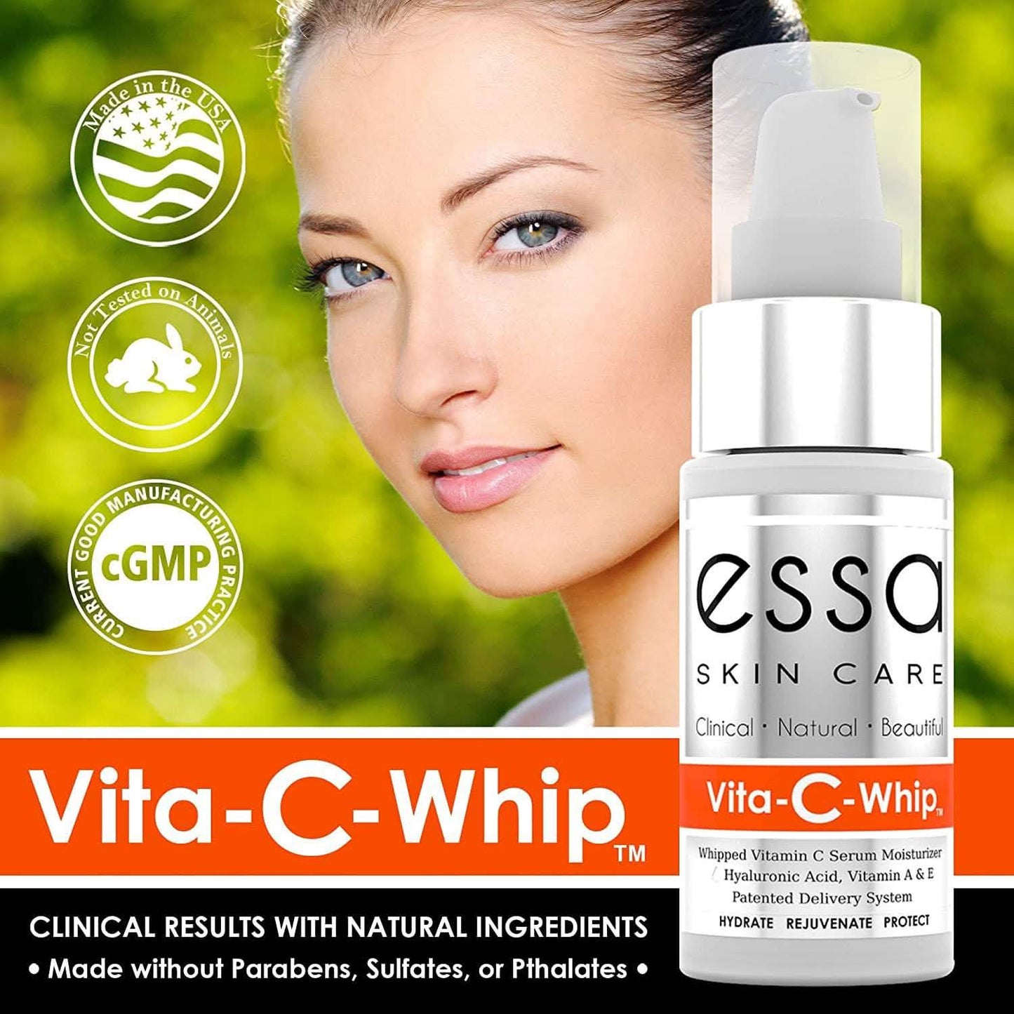 Essa Skin Care Vita-C-Whip Hydrating Serum with Vitamin A and E DailySale