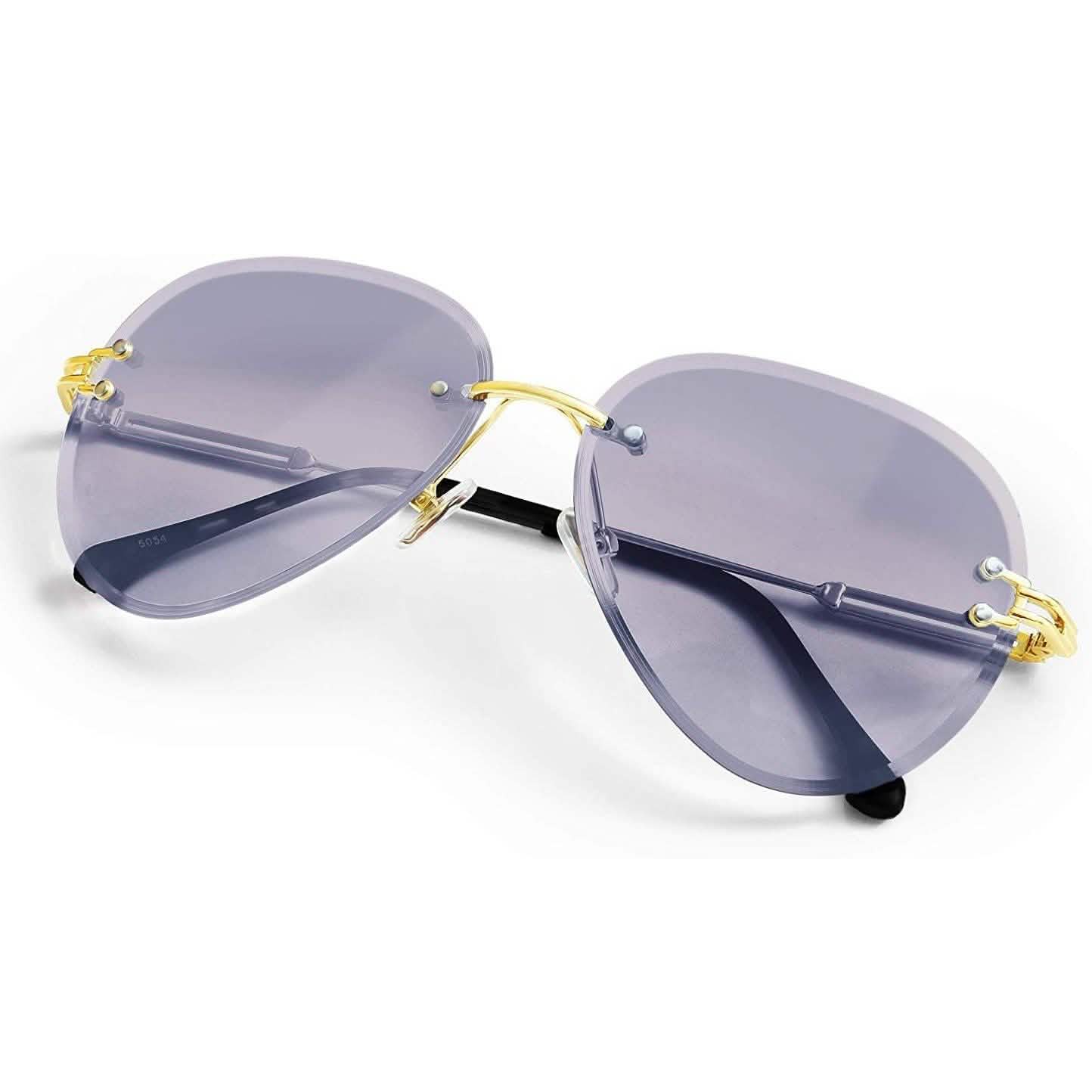 ETCBUYS Women Aviation Sunglasses - Gray DailySale