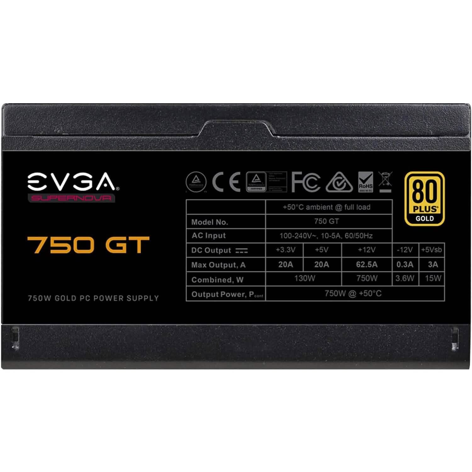 Evga 750w Gold Power Supply 220-GT-0750-Y1 (Refurbished) DailySale