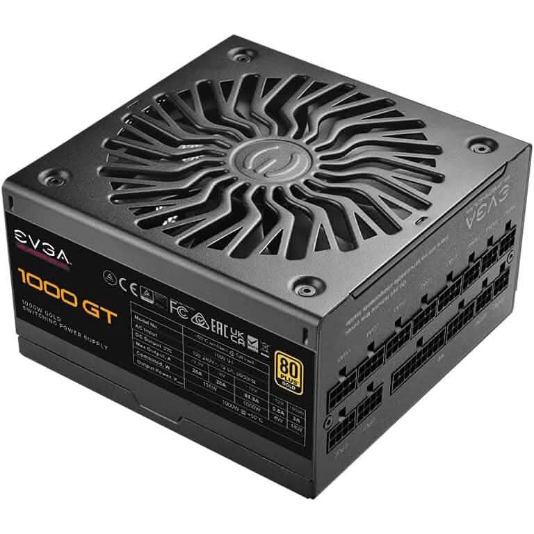 EVGA Supernova 1000 GT 80 Plus Gold 1000W Power Supply (Refurbished) DailySale