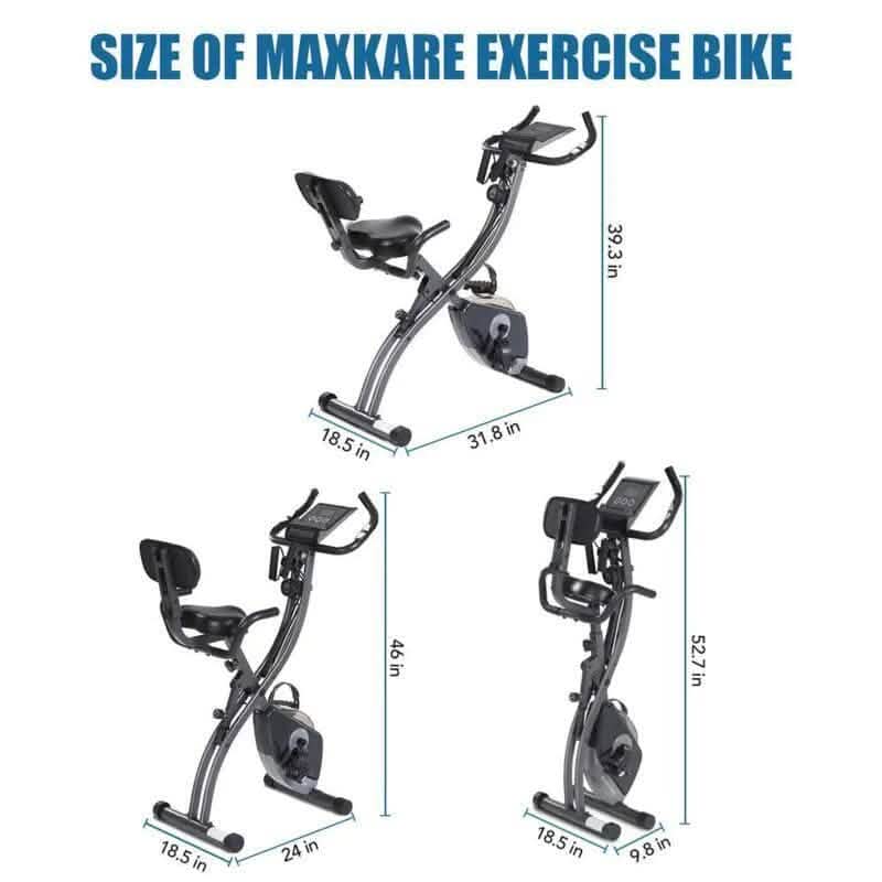 Exercise Stationary Folding Bike DailySale