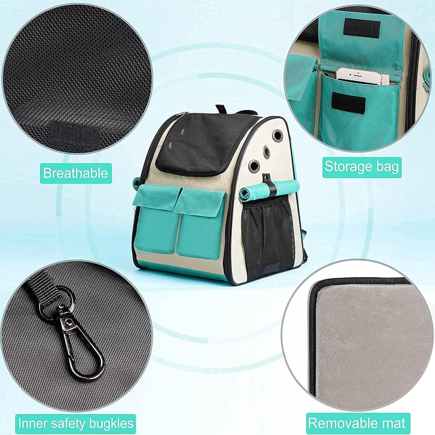 Expandable Pet Backpack Carrier DailySale