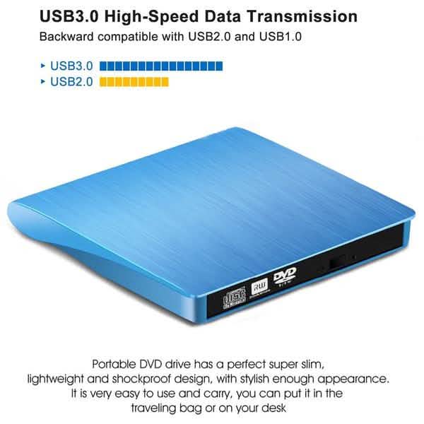 External CD Drive USB 3.0 DailySale