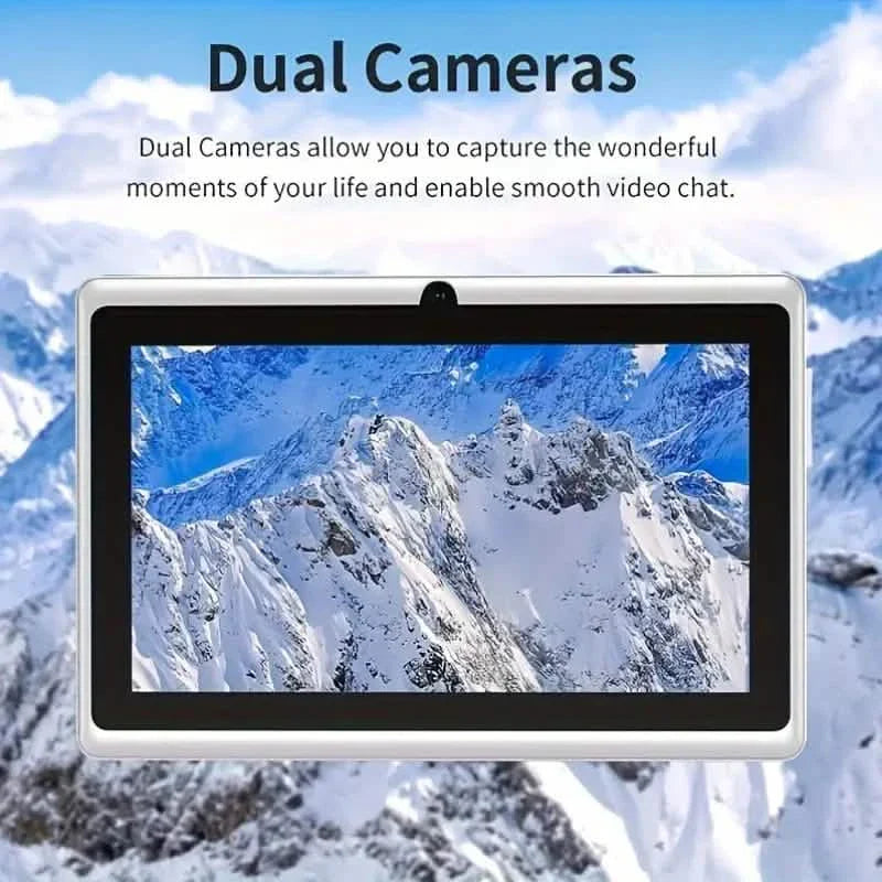 Android Tablet – 7" LCD, 2GB RAM + 4GB Extension, 32GB Storage, Dual Cameras, Wi-Fi, GPS, USB Charging DailySale