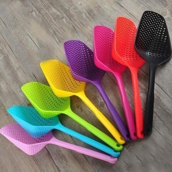 Fashion Kitchen Accessories Large Scoop Colander Pasta Heat Resistant Strainer DailySale