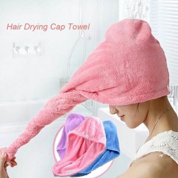 Fashion Women Microfiber Dry Hair Towel DailySale