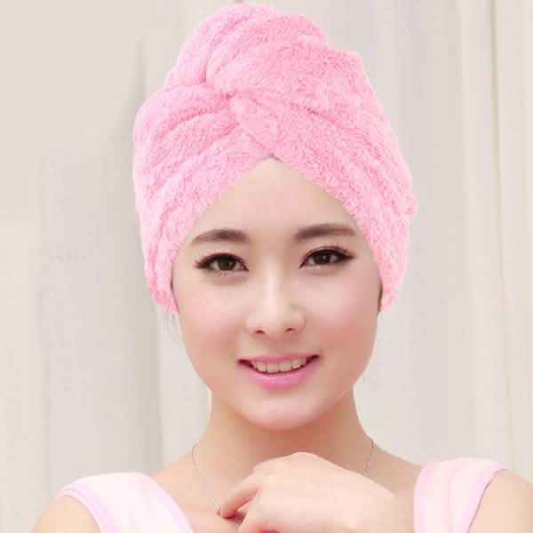 Fashion Women Microfiber Dry Hair Towel DailySale