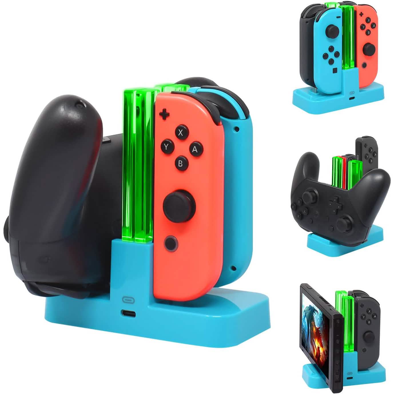 FastSnail Controller Charger Compatible with Nintendo Switch DailySale