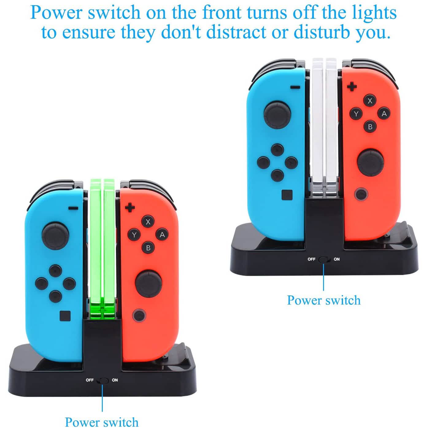 FastSnail Controller Charger Compatible with Nintendo Switch DailySale