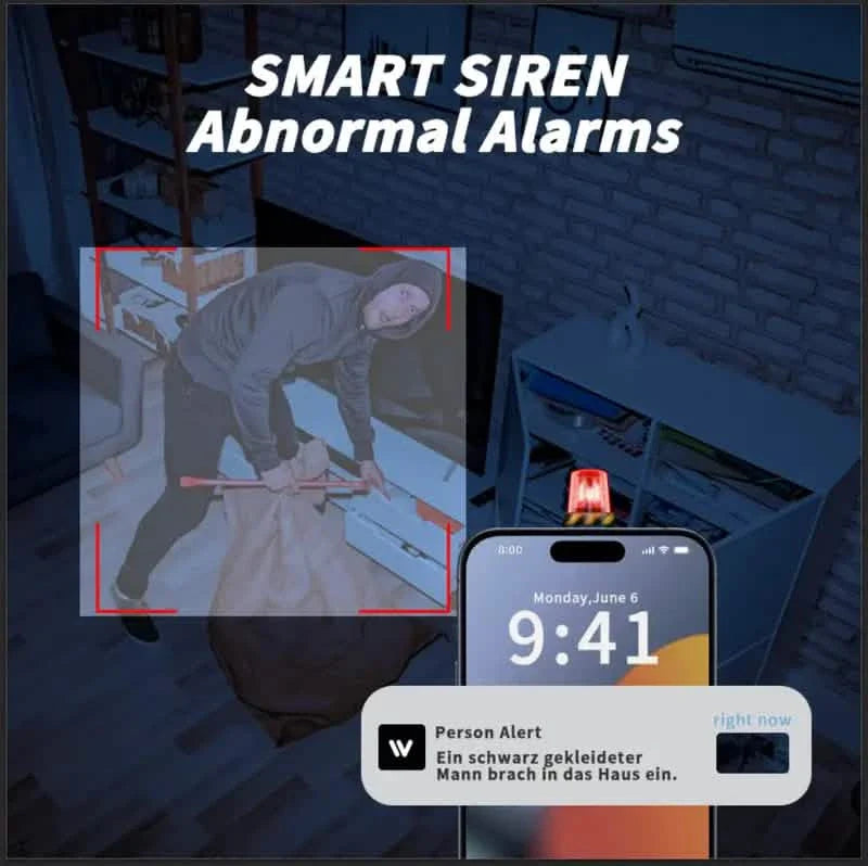 3MP Smart Home Security Camera – Night Vision, Two-Way Audio, Motion Detection, Alexa Compatible DailySale