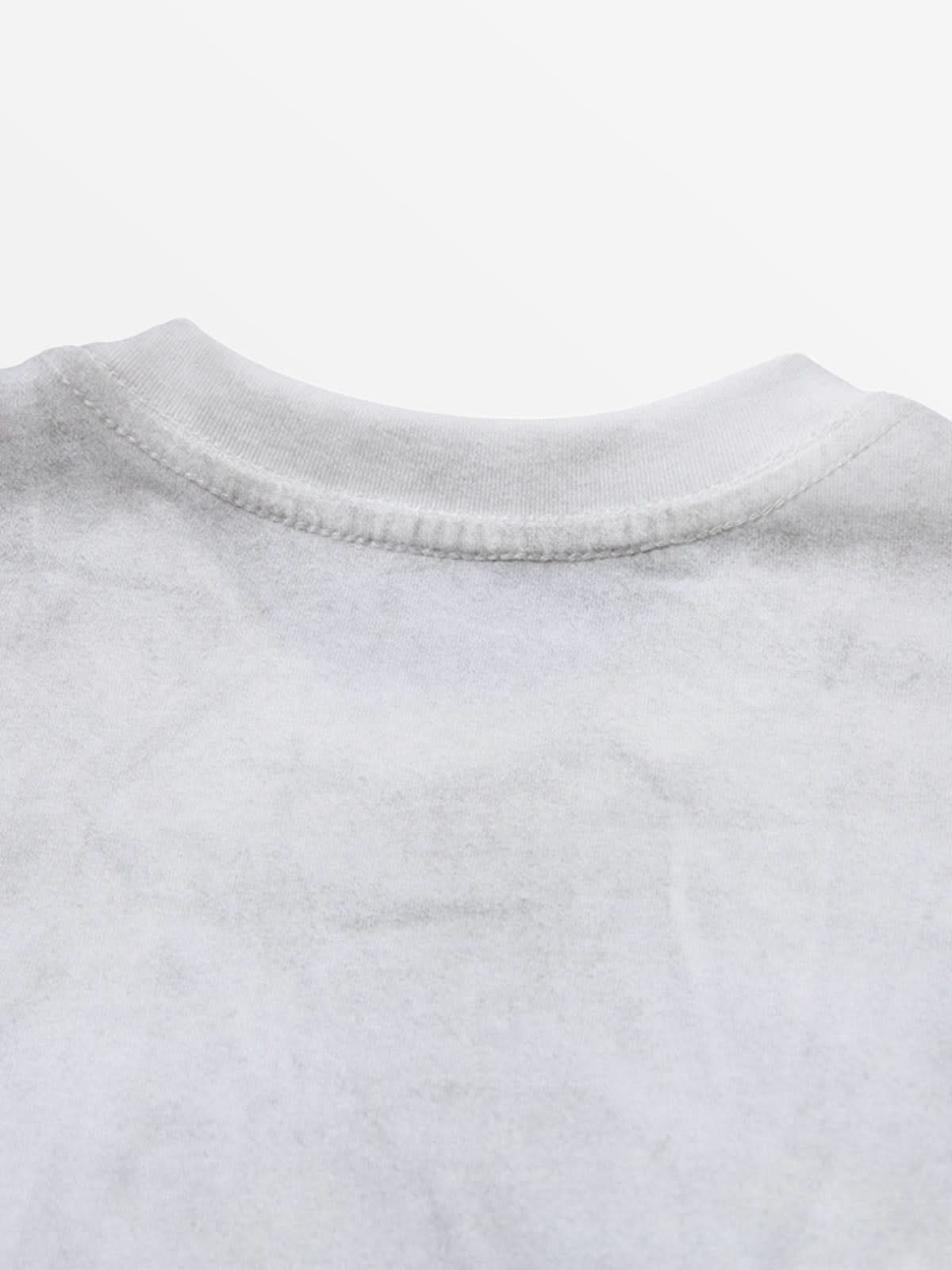 T-Shirt Loriz Unisex - Luxury Heavyweight "Abstract-Linear" Boxy Streetwear Tee - FASHIONBUY