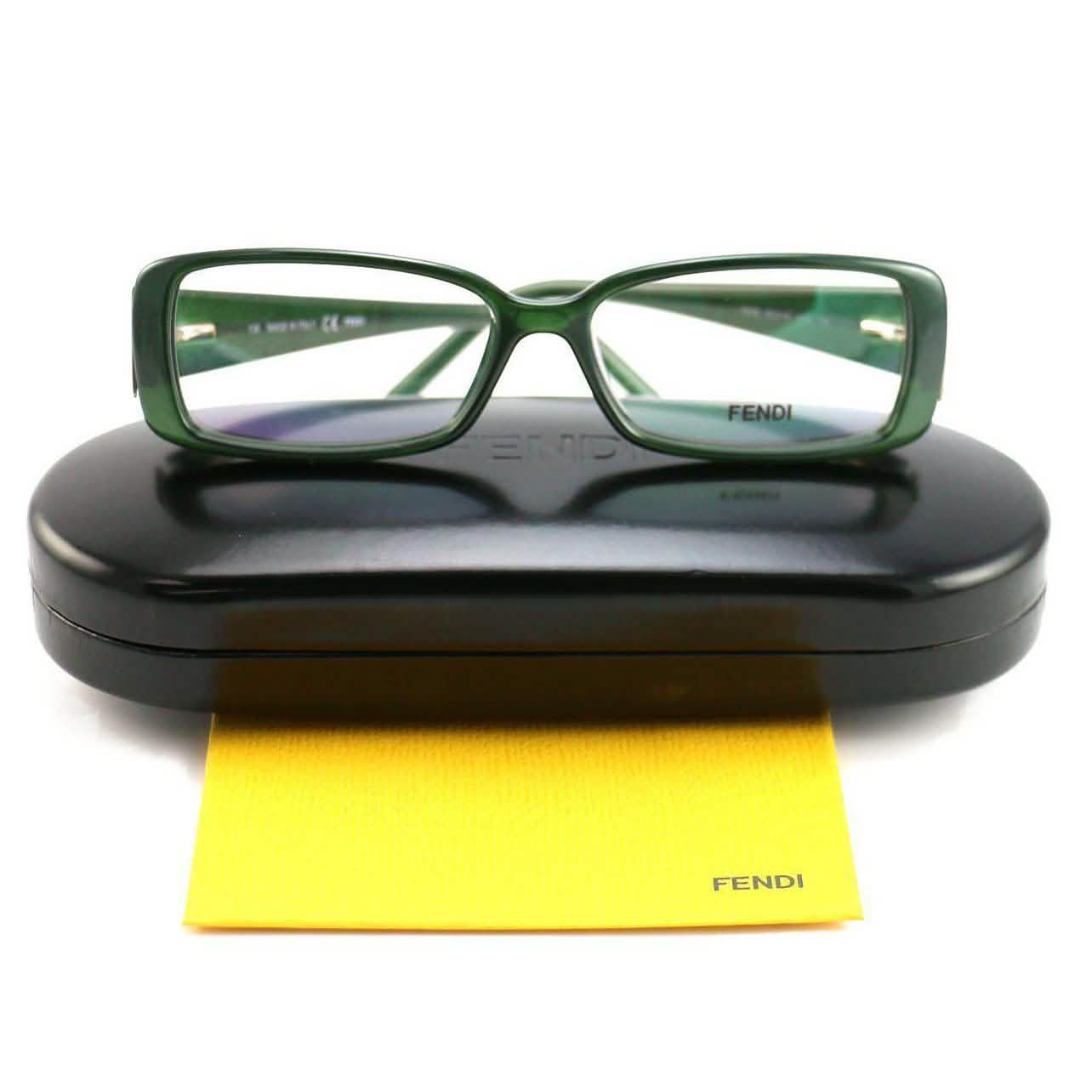 Fendi Women's Eyeglasses FF 975 315 Green Frame Glasses 52 14 135 DailySale