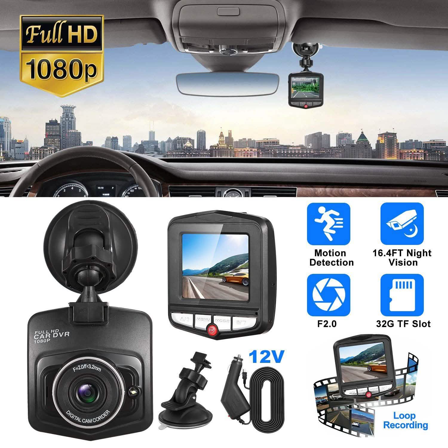 FHD 1080P Car DVD Dash Cam Vehicle Video Recorder DailySale
