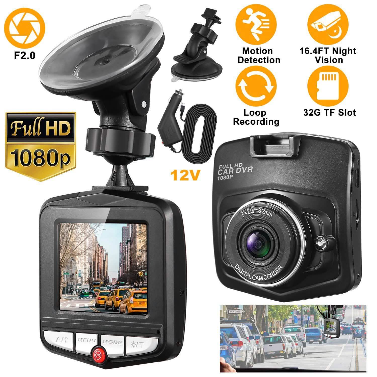 FHD 1080P Car DVD Dash Cam Vehicle Video Recorder DailySale