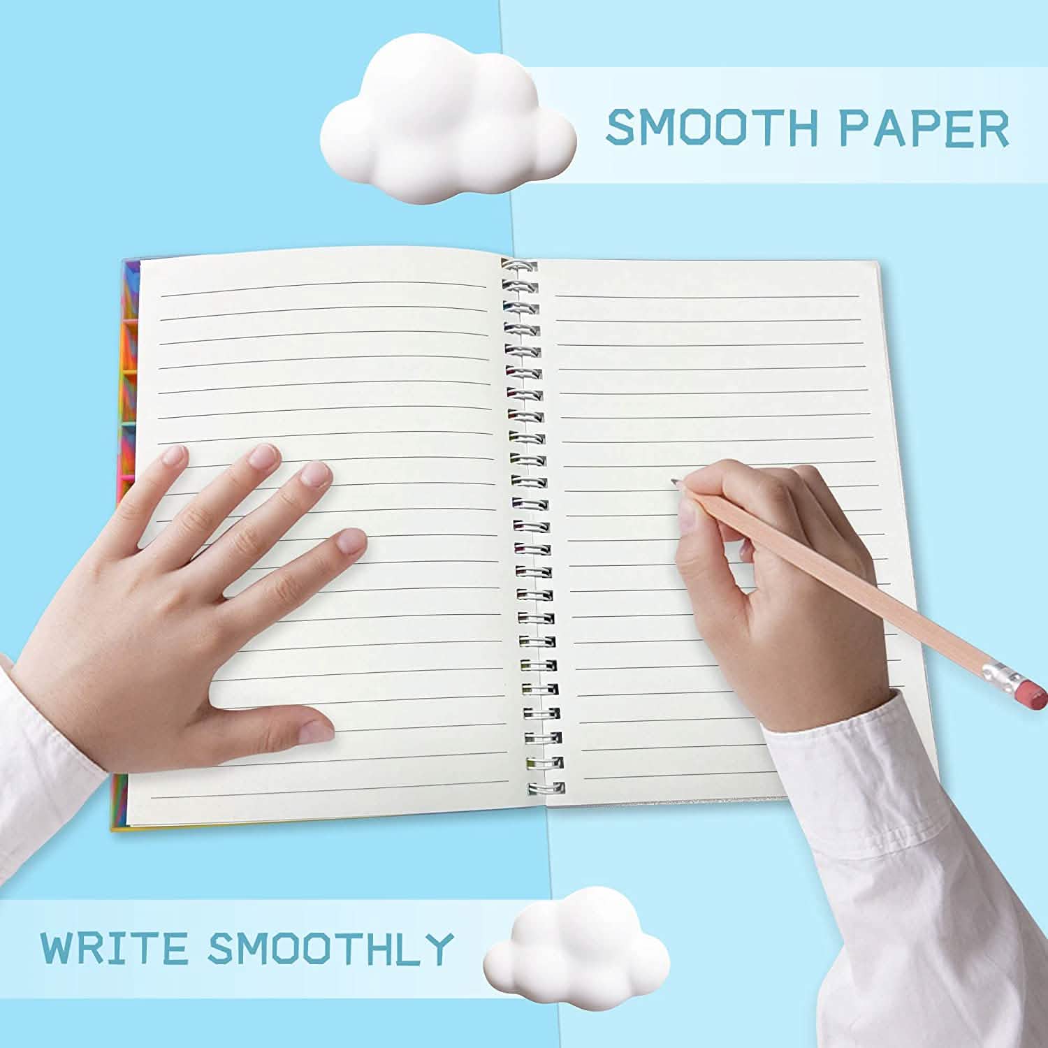 Fidget Spiral Notebook Push Pop Bubble Fidget Sensory Toy DailySale