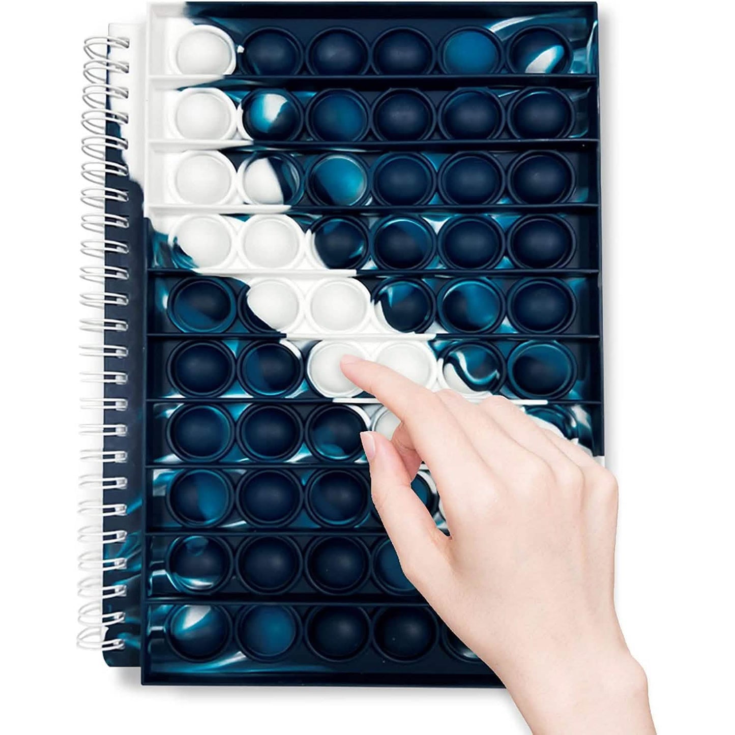 Fidget Spiral Notebook Push Pop Bubble Fidget Sensory Toy DailySale