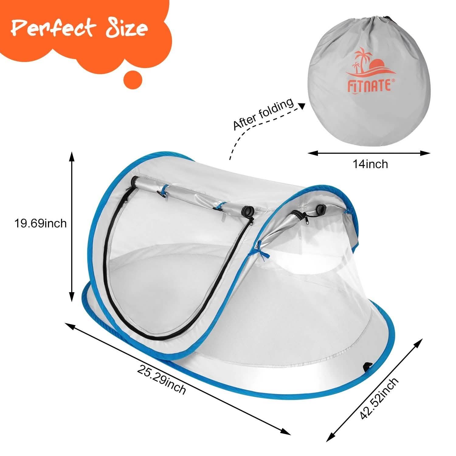 FINATE Baby Tent for Beach UPF 50+ and UV Protection DailySale