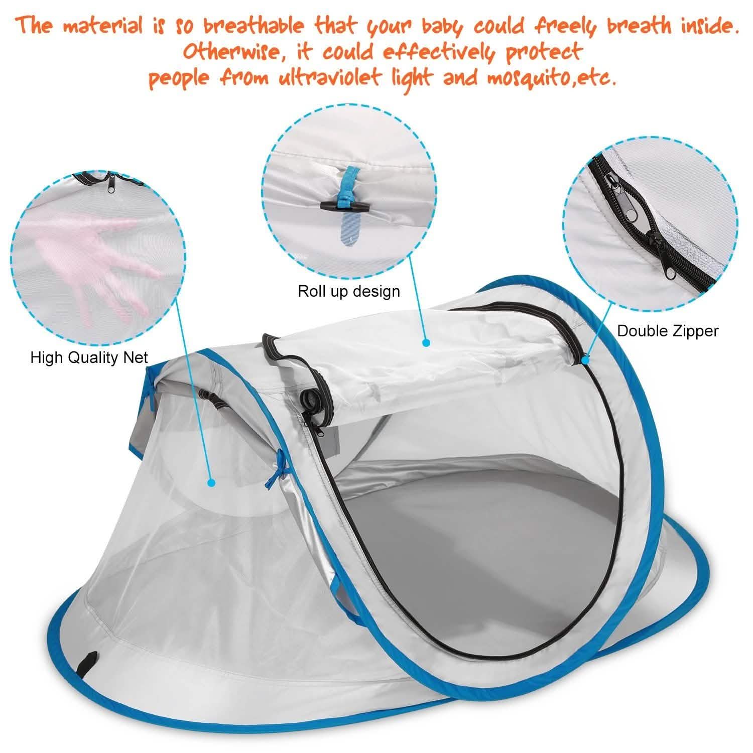 FINATE Baby Tent for Beach UPF 50+ and UV Protection DailySale