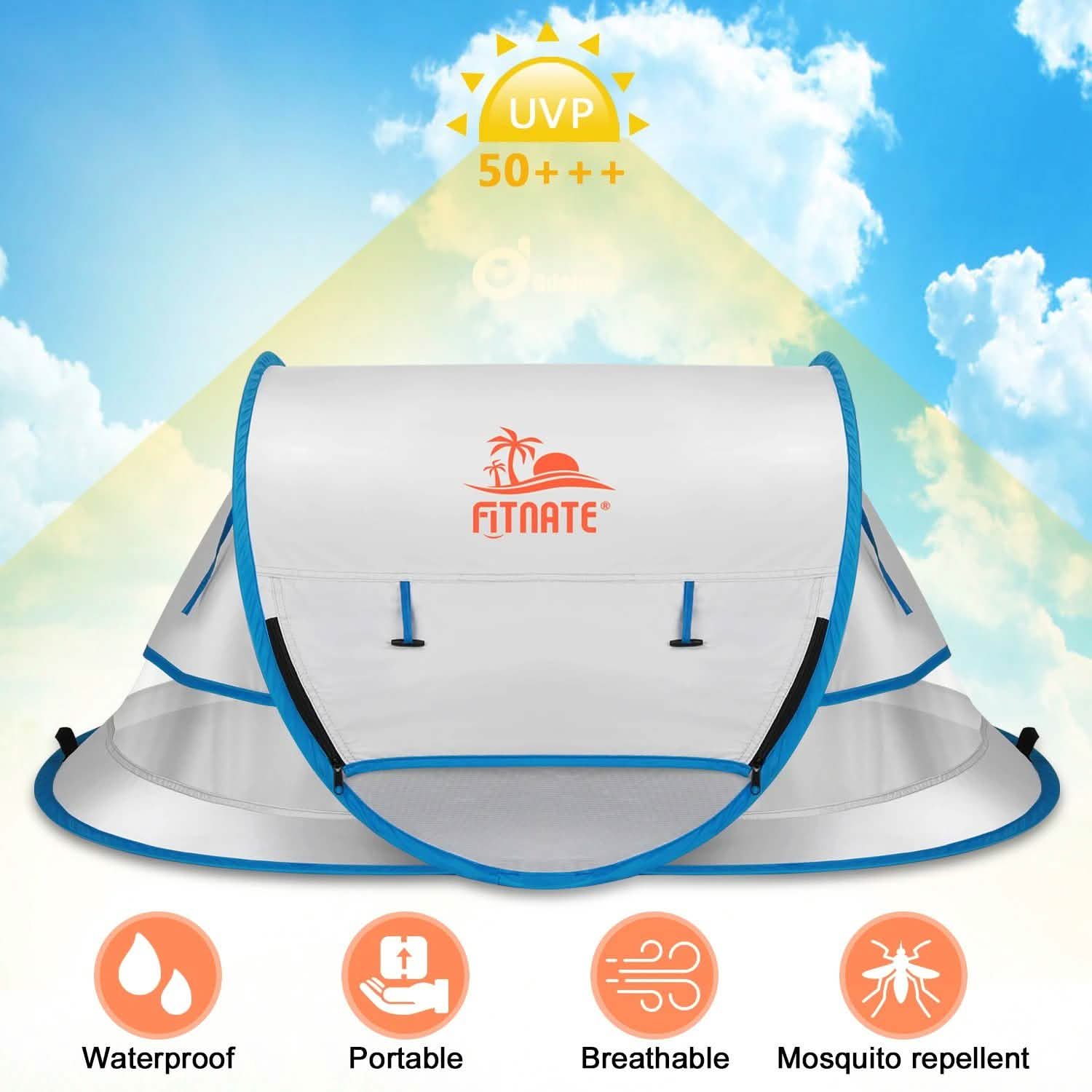 FINATE Baby Tent for Beach UPF 50+ and UV Protection DailySale