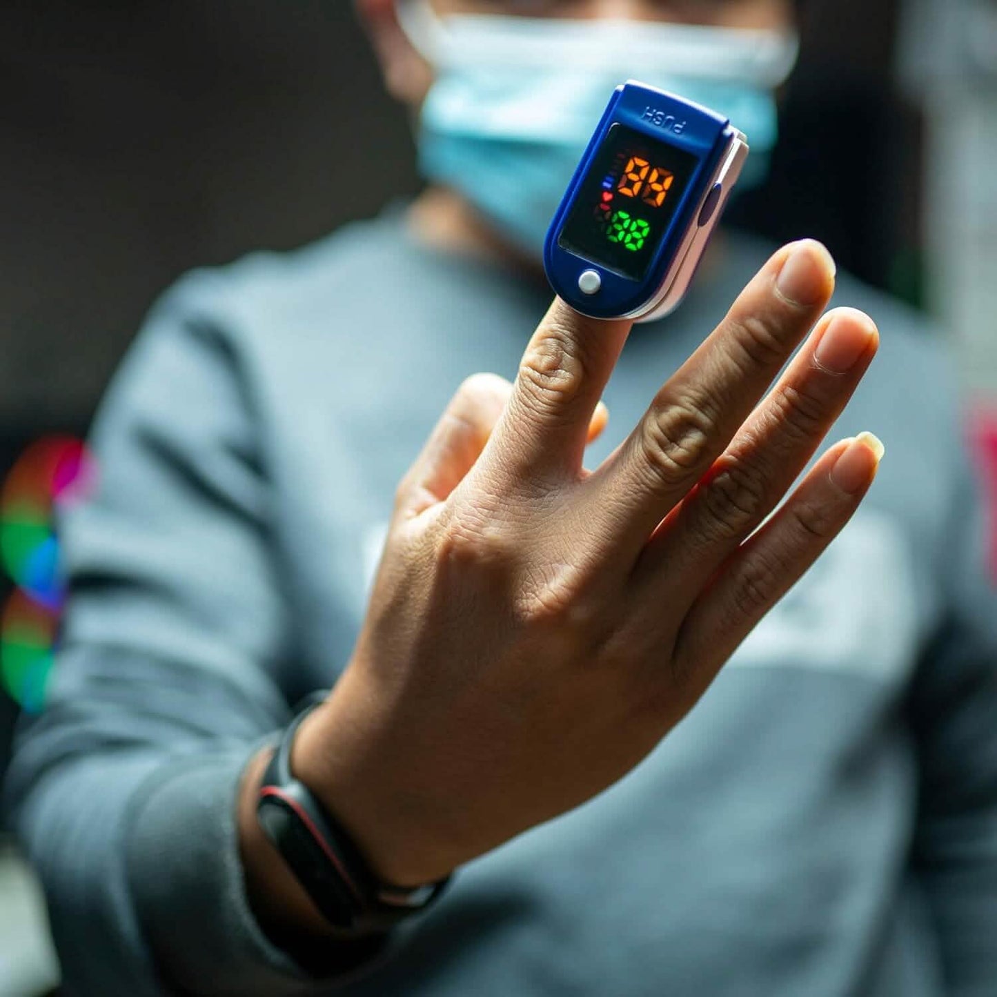 Finger Pulse Oximeter OLED Display DailySale