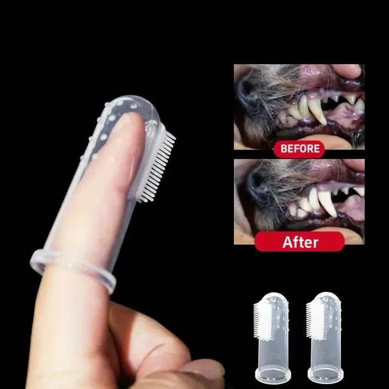 Finger Toothbrush For Dogs and Cats DailySale