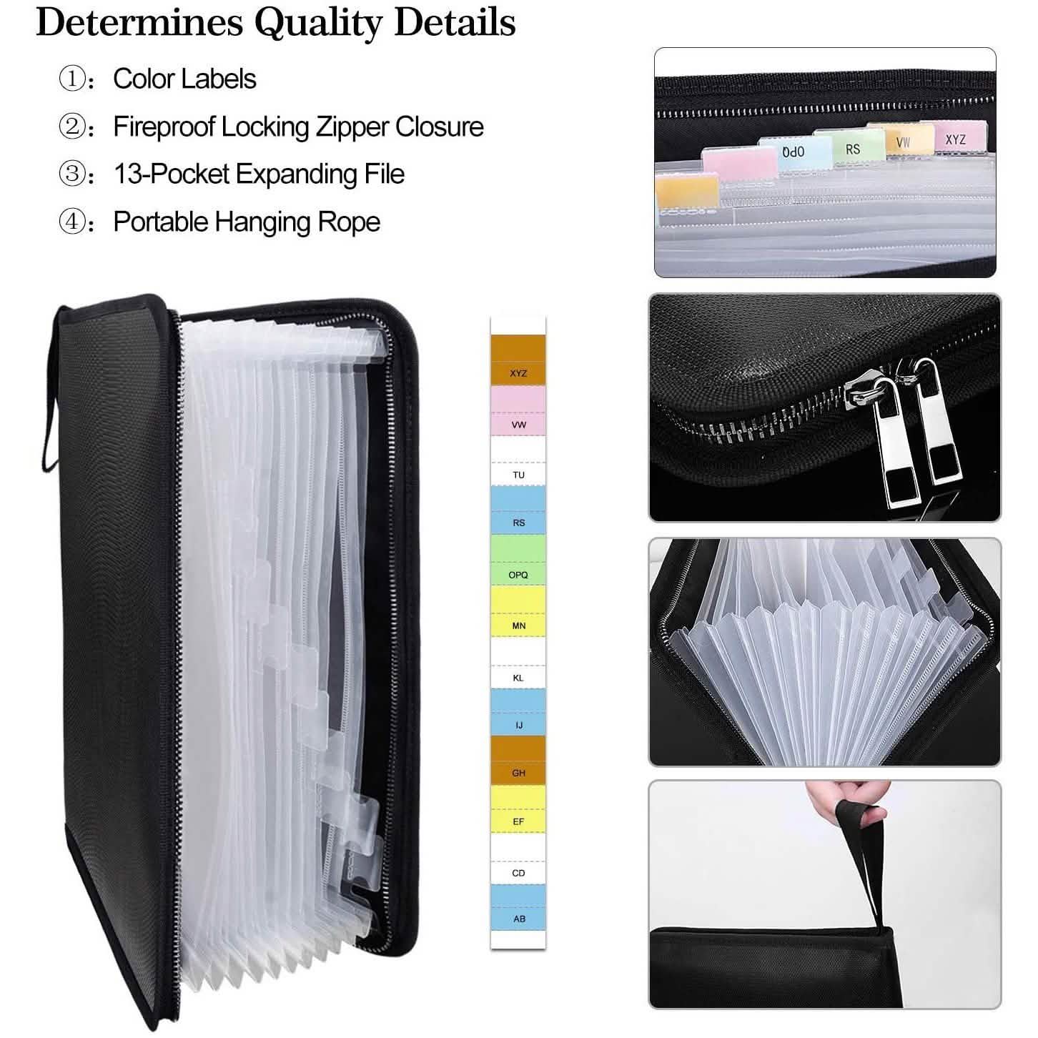 Fireproof and Water Resistant File Folder DailySale