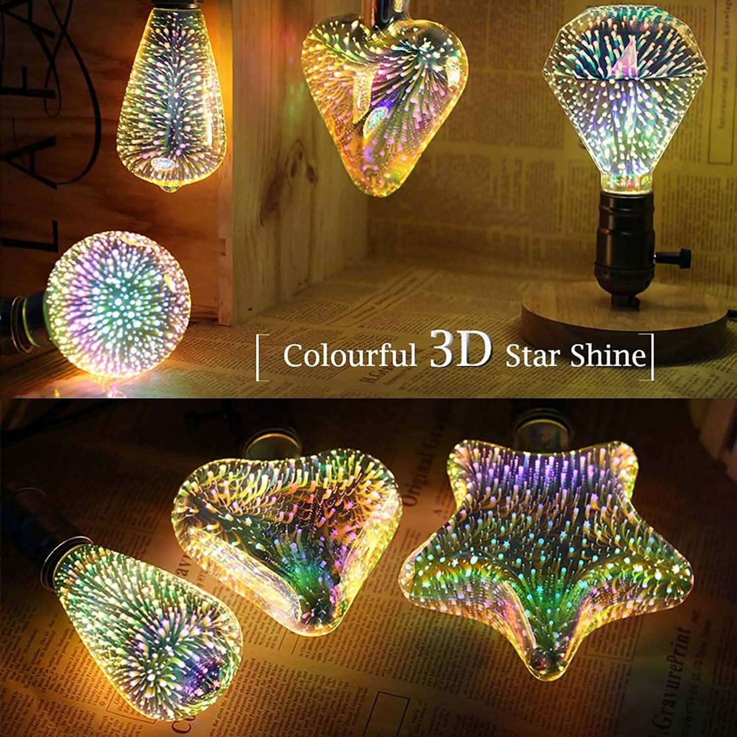 Firework Decorative 3D LED Light Bulb DailySale