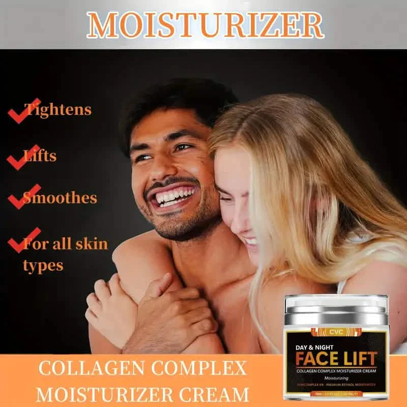 Firming & Lifting Facial Moisturizer Cream With Hyaluronic Acid, Collagen Retinol DailySale