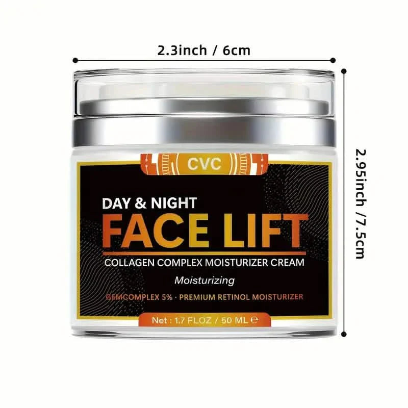 Firming & Lifting Facial Moisturizer Cream With Hyaluronic Acid, Collagen Retinol DailySale