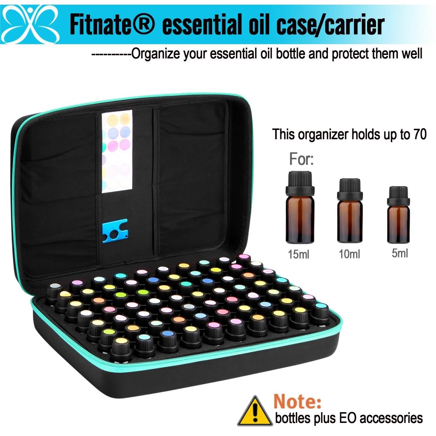 FITNATE Essential Oils Storage for 70 Bottles DailySale