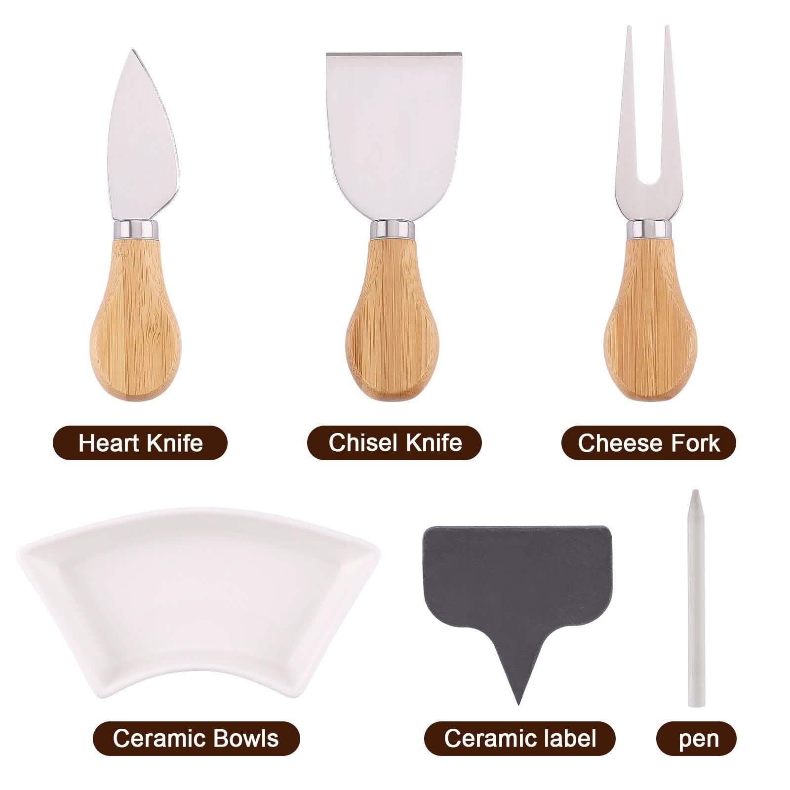 Fitnate Rotatable Round Cheese Cutting Board DailySale