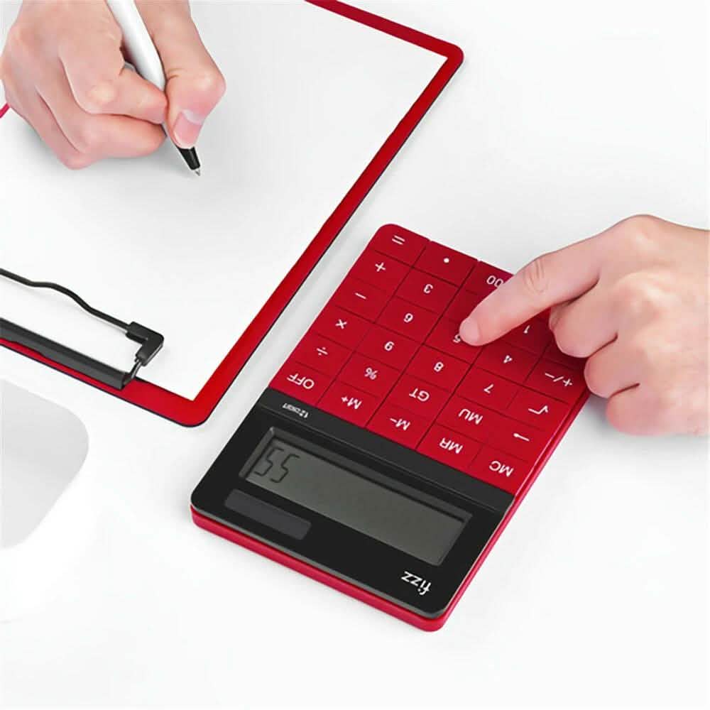 Fizz FZ66806 Calculator Double Power Desk Calculator DailySale