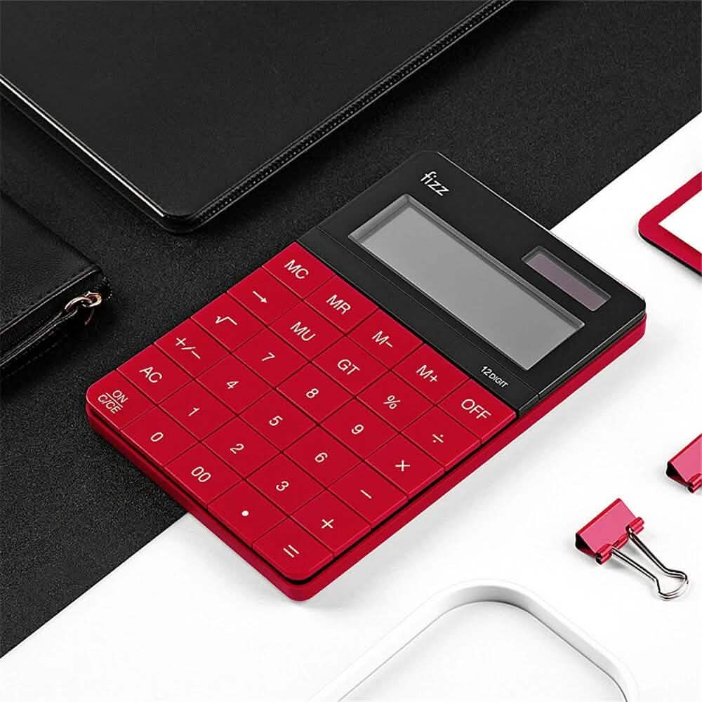 Fizz FZ66806 Calculator Double Power Desk Calculator DailySale