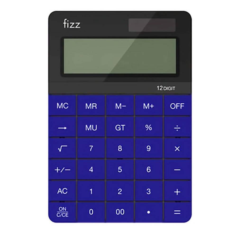 Fizz FZ66806 Calculator Double Power Desk Calculator DailySale