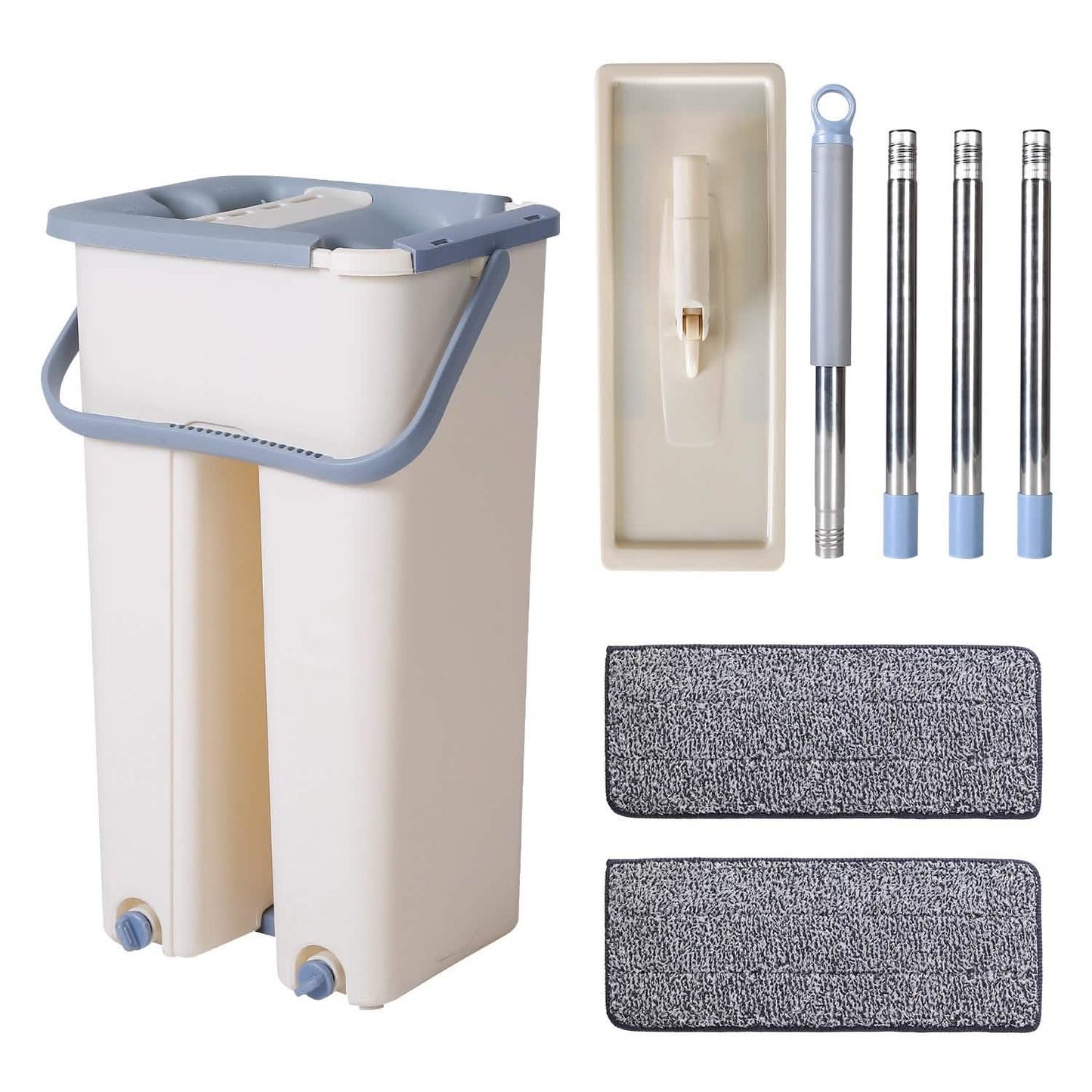 Flat Floor Mop Bucket Set DailySale