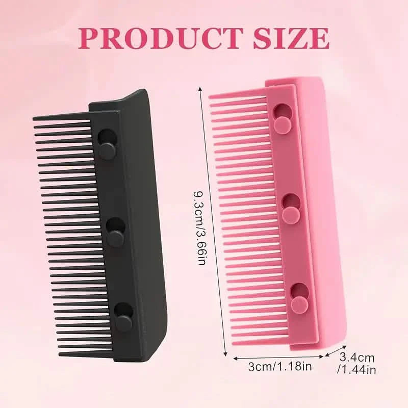 Flat Iron Comb, ABS Plastic Handle Hair Straightener Comb Attachment DailySale