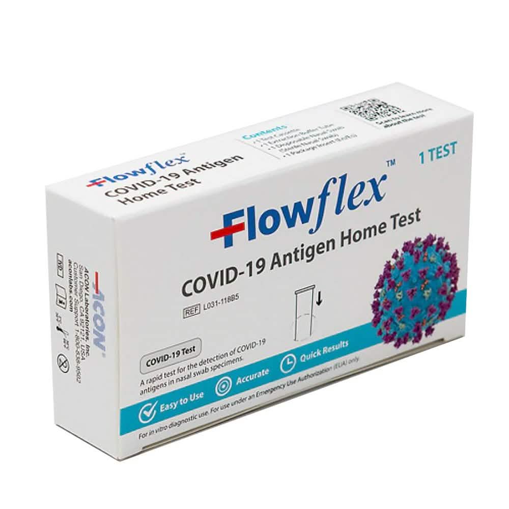Flowflex COVID-19 Antigen Rapid Home Test Kit DailySale