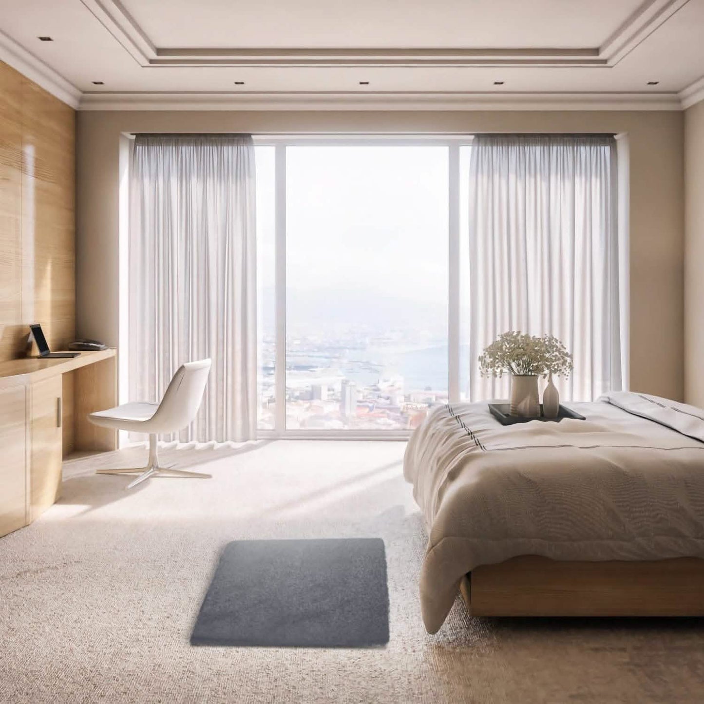 Fluffy Bedroom Anti-Skid Rug DailySale