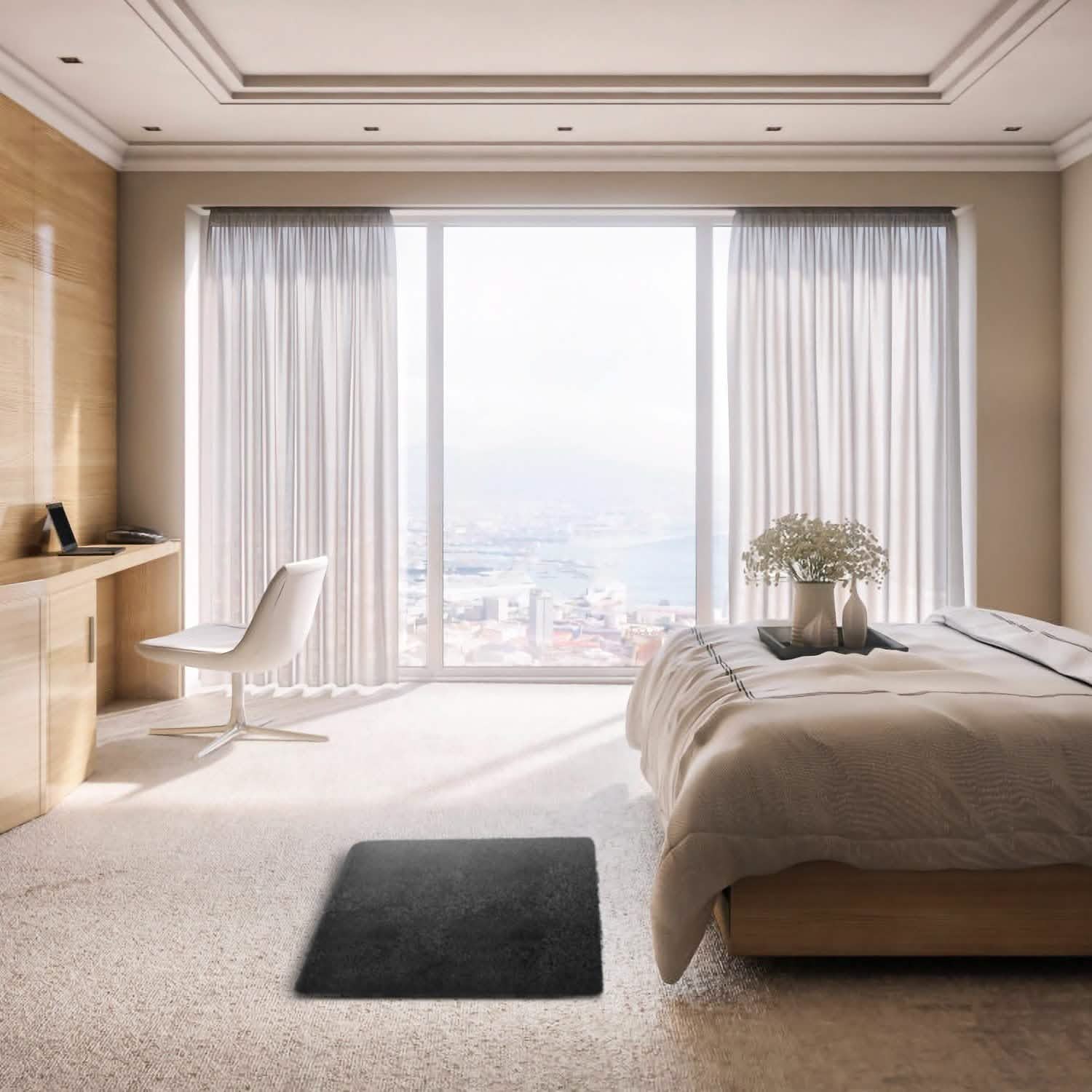 Fluffy Bedroom Anti-Skid Rug DailySale