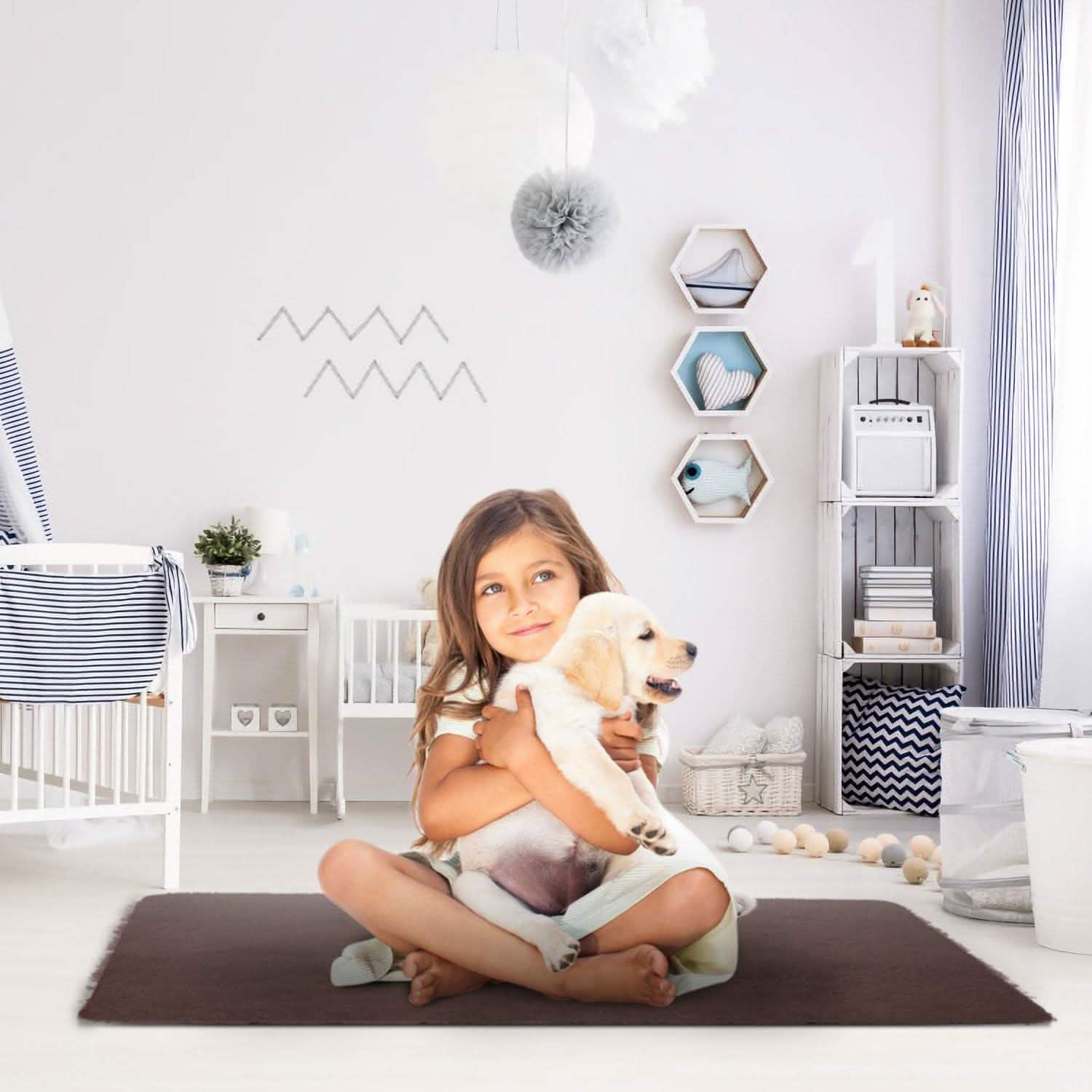 Fluffy Bedroom Anti-Skid Rug DailySale