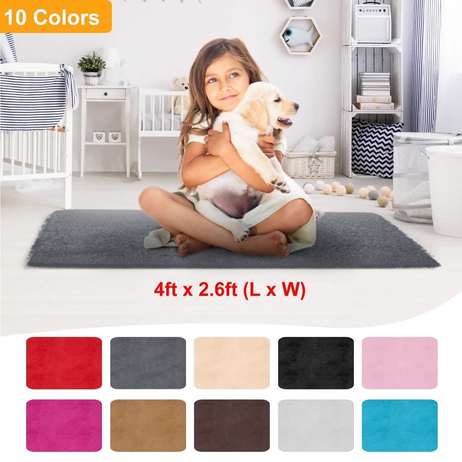 Fluffy Bedroom Anti-Skid Rug DailySale
