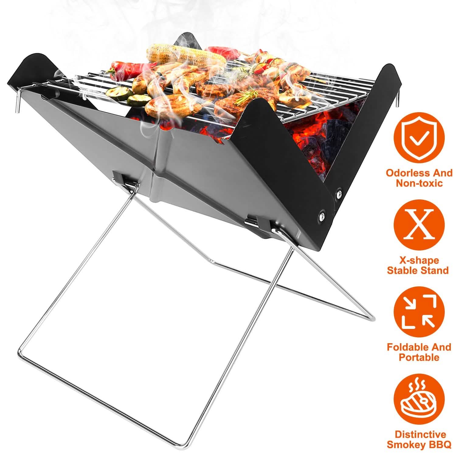 Foldable BBQ Grill DailySale