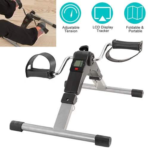 Foldable Exercise Bike Pedal Fitness DailySale