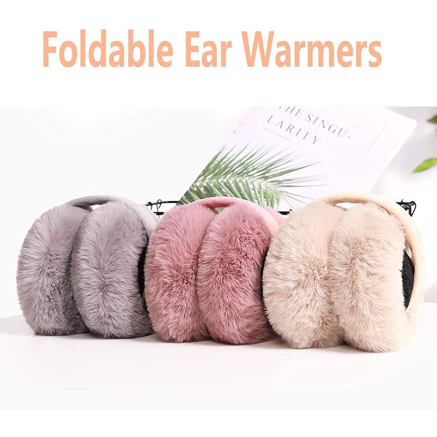 Foldable Faux Fur Warm Earmuffs DailySale