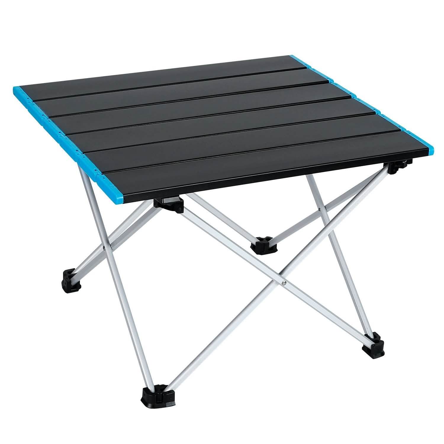 Folding Camping Table Aluminum Alloy Collapsible with Carry Bag DailySale