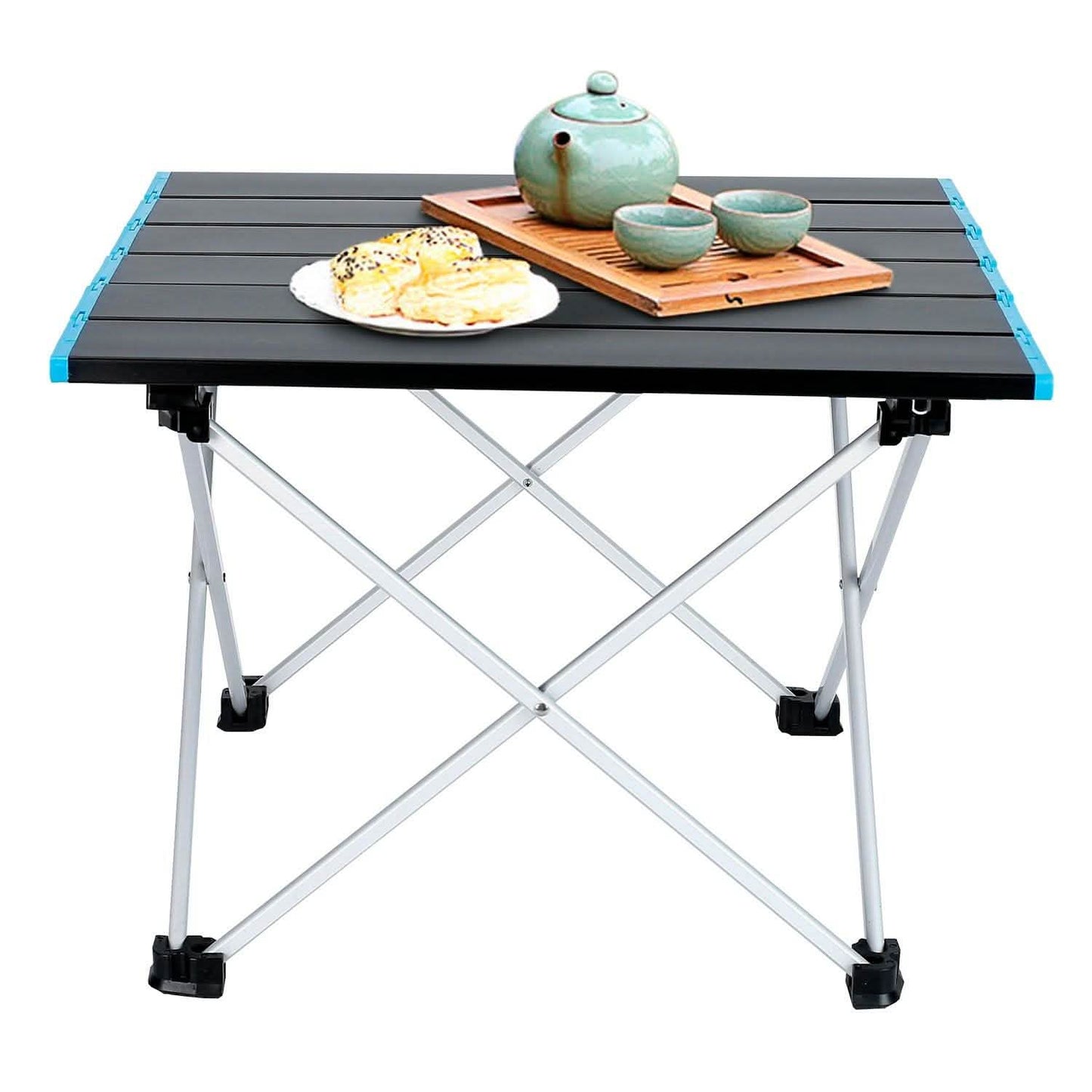 Folding Camping Table Aluminum Alloy Collapsible with Carry Bag DailySale